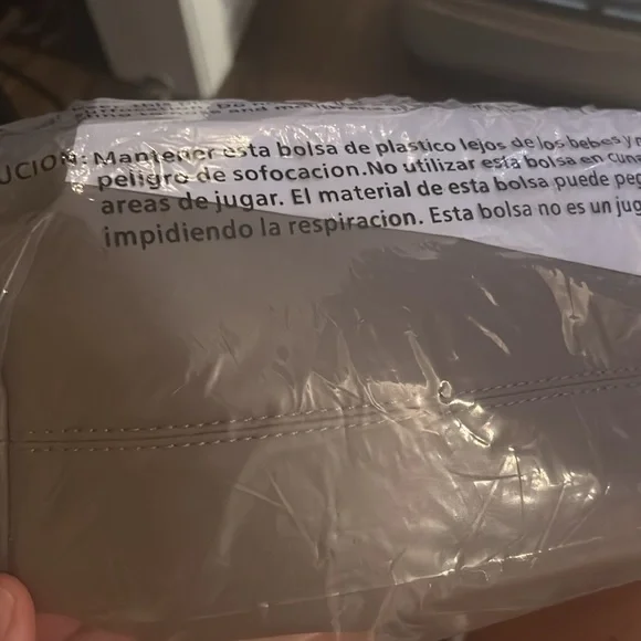 Badgley Mischka Clutch Bag - TAUPE NWT - Picture 6 of 6